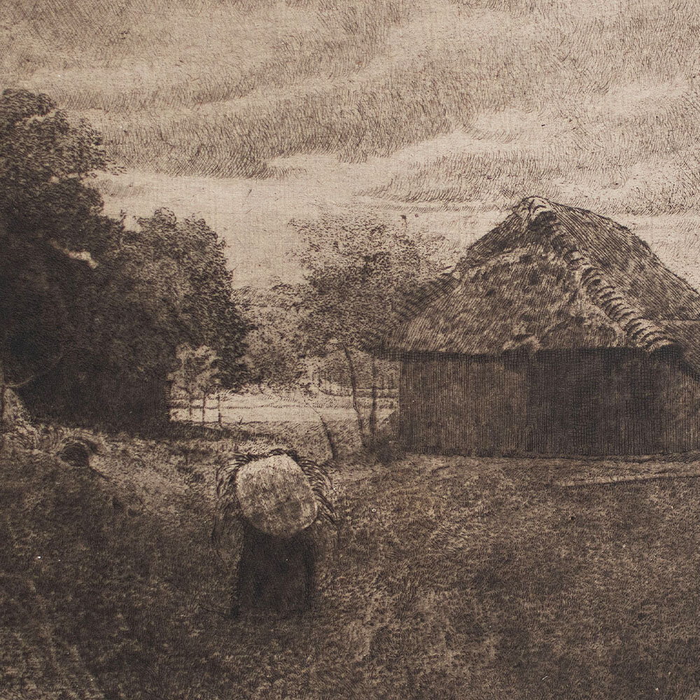 Landschaft mit Scheune (Krajina se stodolou)