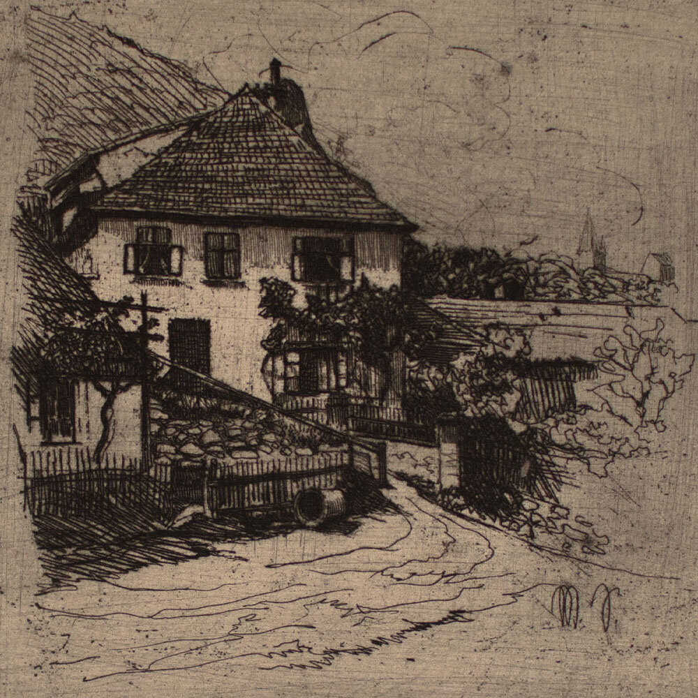Landschaftsstudie (Krajinná studie)